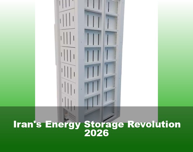 Iran's Energy Storage Revolution 2026